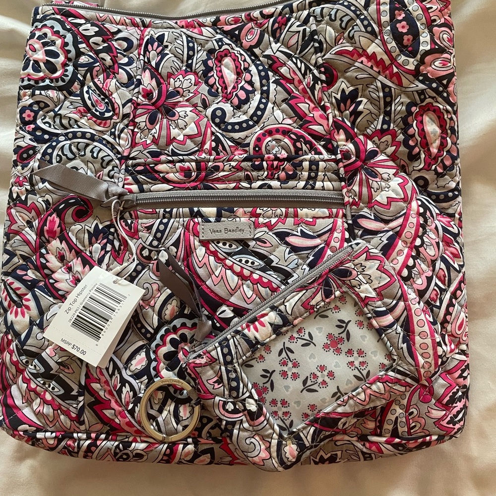 Vera Bradley Hipster Gramercy Paisley